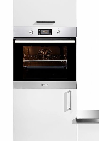 BAUKNECHT Pyrolyse Backofen "BAR2 KP8V2 IN" mit 2-fach-Teleskopauszug mit P günstig online kaufen