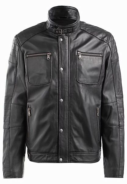 CBL Lederjacke MQ-42991 mit stehkragen günstig online kaufen