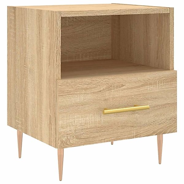 vidaXL Nachttisch Sonoma-Eiche 40x35x47,5 cm Holzwerkstoff 827410 günstig online kaufen