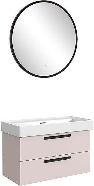 welltime Badmöbel-Set "SALVADA, 2tlg-Set, gedämpfte Scharniere, Softclose, günstig online kaufen