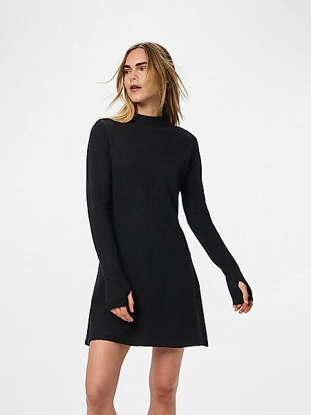 pieces Minikleid - PCJUNNA modisches kurzes Strickkleid mit Stehkragen günstig online kaufen