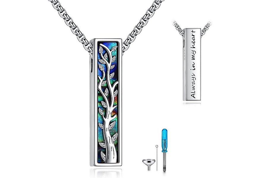LuxusKollektion Kette und Anhänger Set Urnen Halskette Asche Sterlingsilber günstig online kaufen
