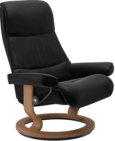 Stressless® Relaxsessel »View« Set, Relaxsessel mit Hocker, mit Classic Bas günstig online kaufen