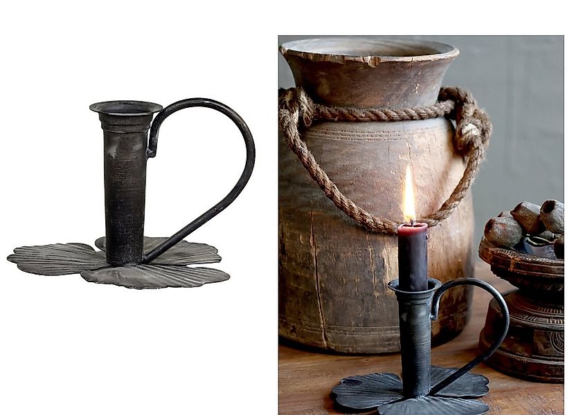 Chic Antique Kerzenhalter Chic Antique Kerzenständer Kerzenhalter mit Henke günstig online kaufen