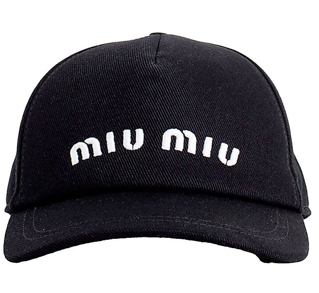 Miu Miu Baseball Cap Basebalkappe Kappe Mütze Logo Cap Logostickerei auf de günstig online kaufen