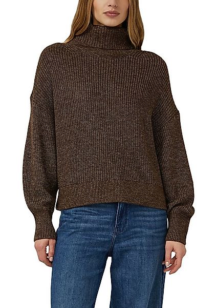 s.Oliver Strickpullover Oversize, mit weiten Ärmeln und Rollkragen günstig online kaufen