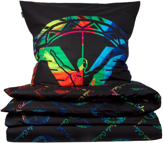 CARLO COLUCCI Bettwäsche "Rombo aus weicher Microfaser mit Logoprint" 2 Stk günstig online kaufen