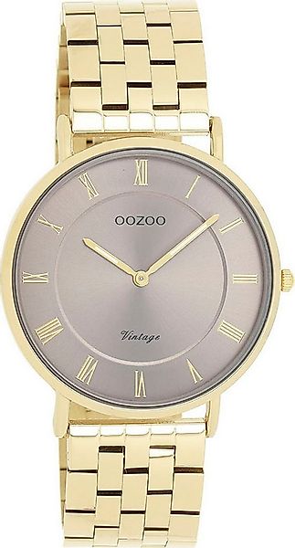 OOZOO Quarzuhr C20370, Armbanduhr, Damenuhr, Edelstahlarmband, analog günstig online kaufen