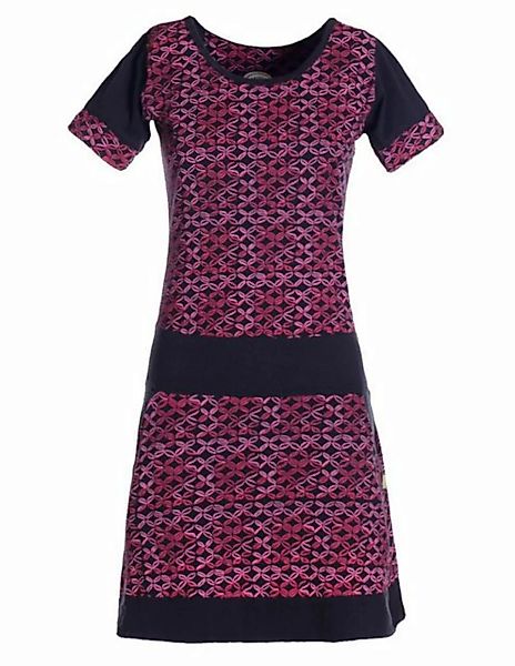 Vishes Tunikakleid Damen Longshirt-Kleid kurzarm Mini-Kleid Tunika-Kleid T- günstig online kaufen