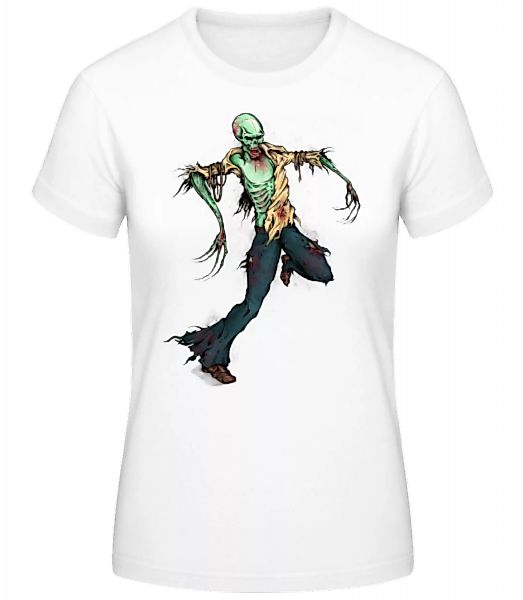 Gruseliger Zombie · Frauen Basic T-Shirt günstig online kaufen