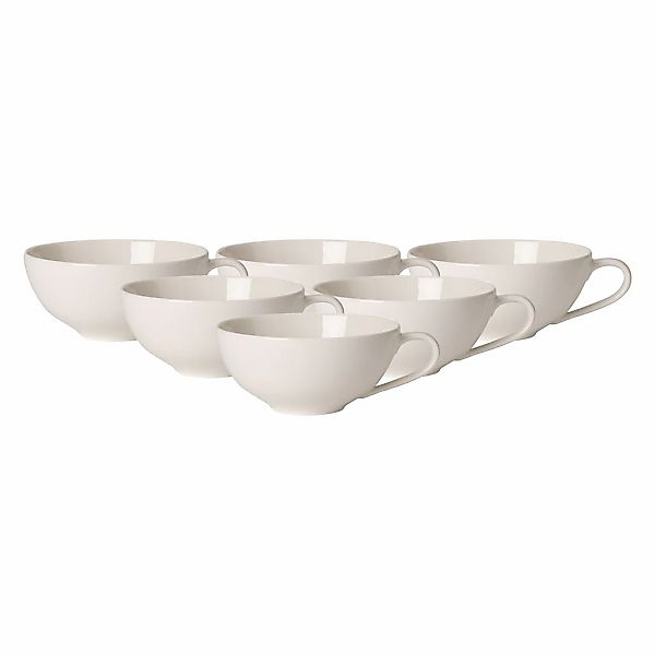 Villeroy & Boch Tasse "Teetassen For Me 110 ml 6er Set weiß" günstig online kaufen