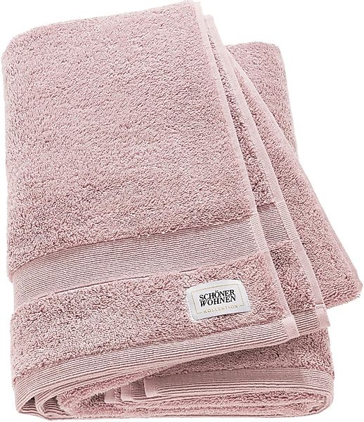 SCHÖNER WOHNEN-Kollektion Badetuch Cuddly, Frotteevelours (1-St), günstig online kaufen