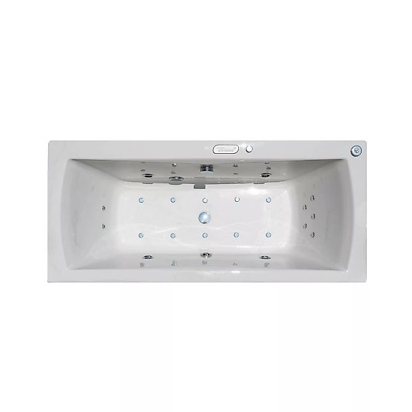 Sanotechnik Körperform Whirlpool Weiß 180x80cm günstig online kaufen