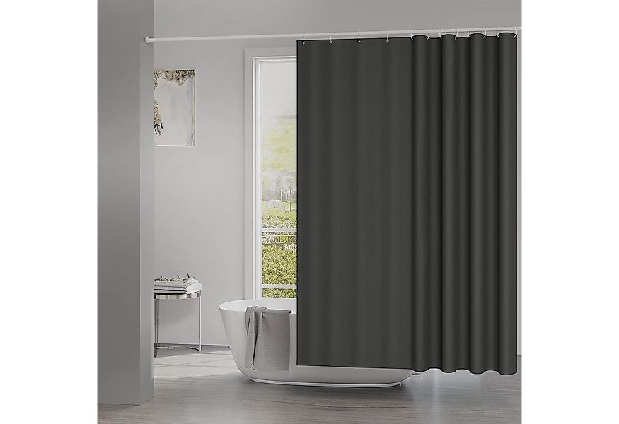 Woltu Duschvorhang Breite 200 cm (1-tlg), Badvorhang Anti-schimmel günstig online kaufen