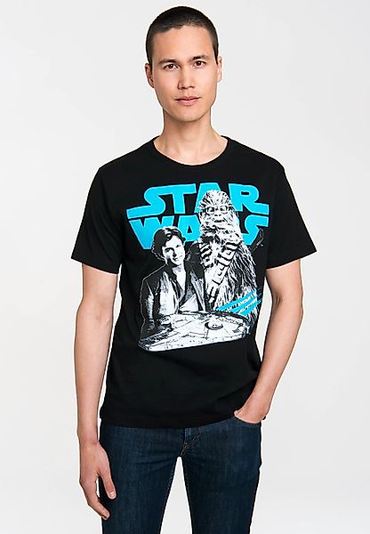 LOGOSHIRT T-Shirt "A Star Wars Story Han Solo & Chewbacca", mit auffälligem günstig online kaufen