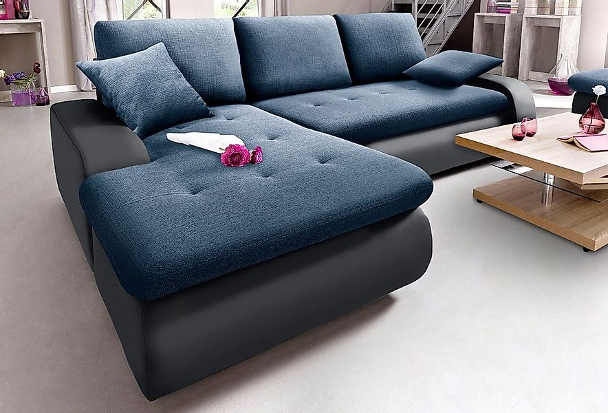 TRENDMANUFAKTUR Ecksofa »Indie, L-Form«, wahlweise XL oder XXL günstig online kaufen