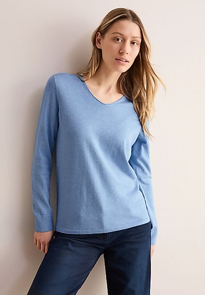 CECIL Strickpullover mit V-Ausschnitt günstig online kaufen