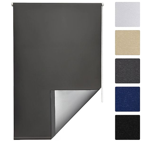 Rollo Thermorollo SolReflect T42, 40x160cm, Anthrazit, Verdunkelung, Sol Ro günstig online kaufen