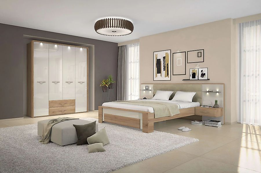 Home affaire Bettgestell »Gala, 160 oder 180x200cm Liegefläche, FSC-zertifi günstig online kaufen