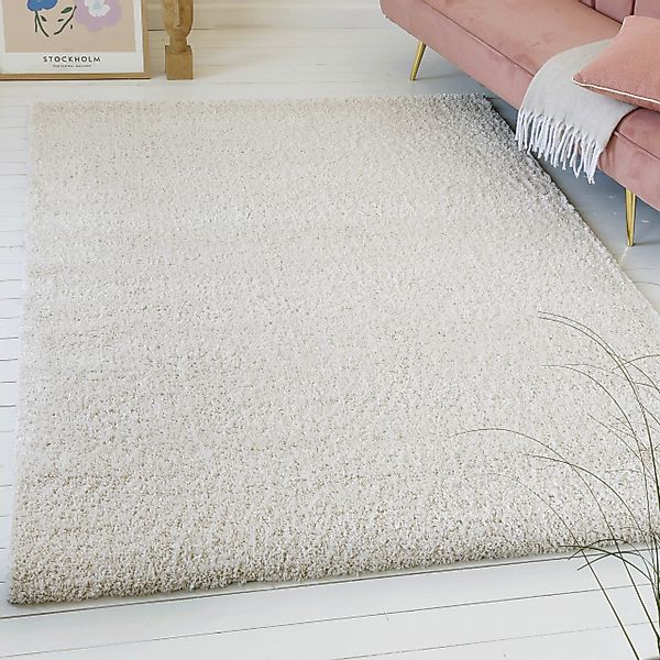 my home Hochflor-Teppich »Cressida«, rechteckig, 30 mm Höhe, Langflor, Shag günstig online kaufen