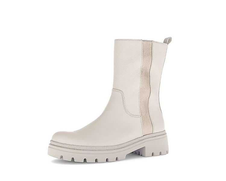Gabor Sportliche Stiefelette Materialmix Leder Stiefelette günstig online kaufen