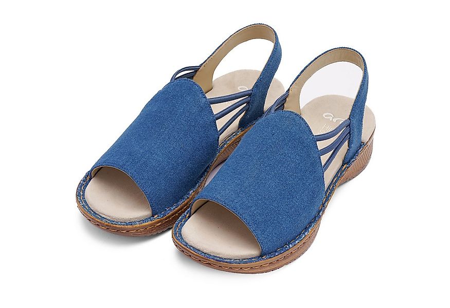 Ara HAWAII Riemchensandale Keilabsatz, Sandalette mit Gummizügen, in Schuhw günstig online kaufen