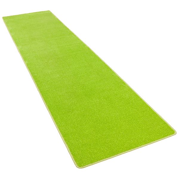 Snapstyle Trend Velours Läufer Teppich Joy Grasgrün 80x160cm günstig online kaufen