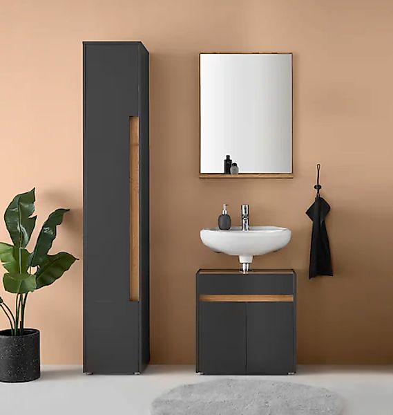 INOSIGN Badmöbel-Set »CITY/ GIRON, Bad im zeitlosen Design, 3-teiliges Bade günstig online kaufen