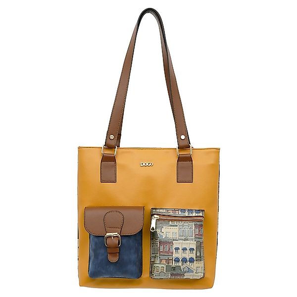 DOGO Umhängetasche "Multi Pocket Bag Frame Of Mind Damen Handtaschen (Fashi günstig online kaufen