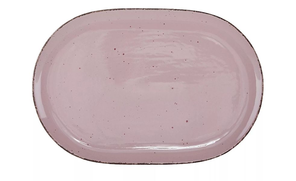 Peill+Putzler Servierplatte  Siena - rosa/pink - Steinzeug - 27 cm - Sconto günstig online kaufen