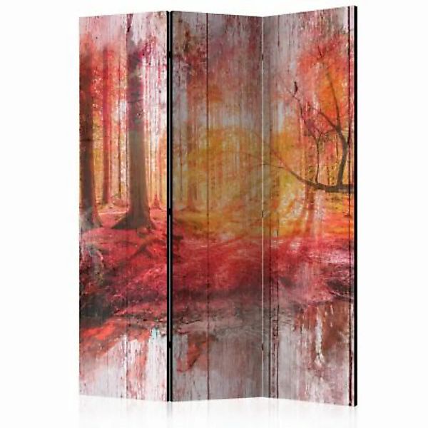 artgeist Paravent Autumnal Forest [Room Dividers] mehrfarbig Gr. 135 x 172 günstig online kaufen