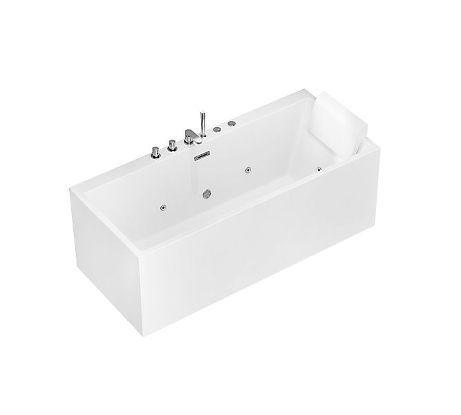 HOME DELUXE Whirlpool-Badewanne AMBER - 170 x 58 x 80 cm , vormontierte Arm günstig online kaufen