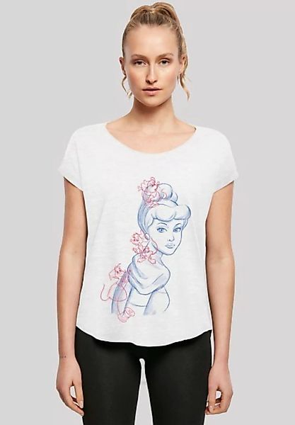 F4NT4STIC T-Shirt "Disney Cinderella Mouse Zeichnung", Damen,Premium Merch, günstig online kaufen