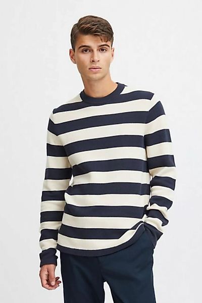 Casual Friday Strickpullover CFKarl striped crew neck knit basic Strickpull günstig online kaufen