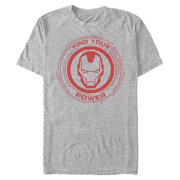 Marvel - Avengers - Iron Man Power of - Männer T-Shirt günstig online kaufen