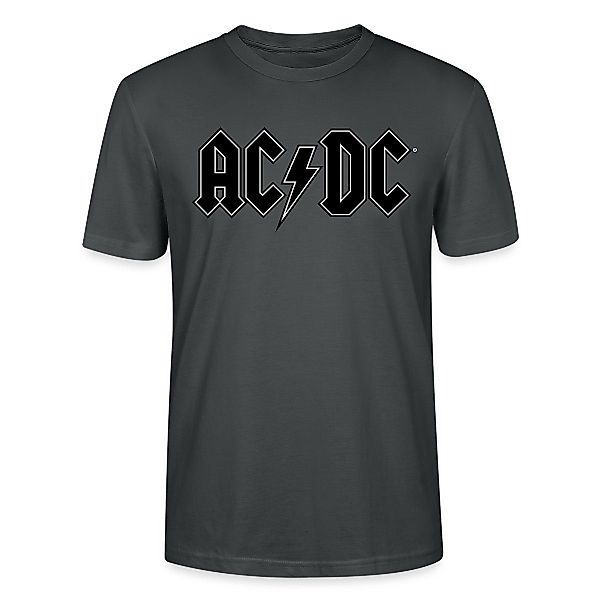 Spreadshirt T-Shirt AC/DC Schwarzes Logo Mit günstig online kaufen