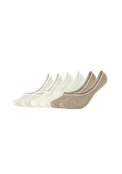 s.Oliver Füßlinge "essentials", (6 Paar), mit rutschfester Silikonschicht günstig online kaufen