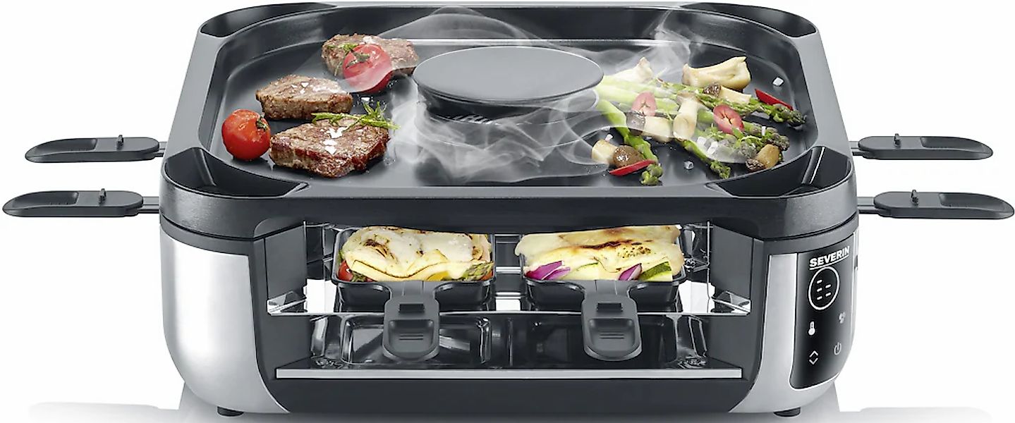 Severin Raclette "RG 2379" 1.900 W mit integrierter Rauch- und Geruchsabsau günstig online kaufen