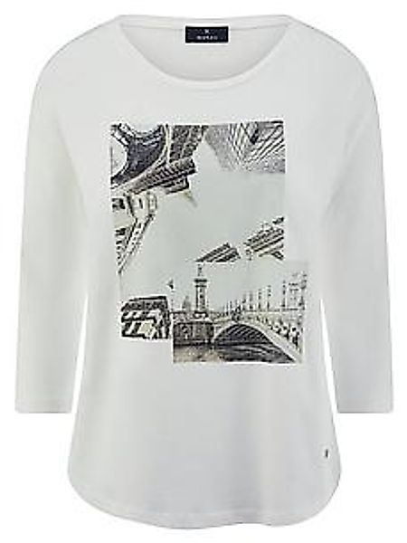 Rundhals-Shirt 3/4-Arm Monari weiss günstig online kaufen