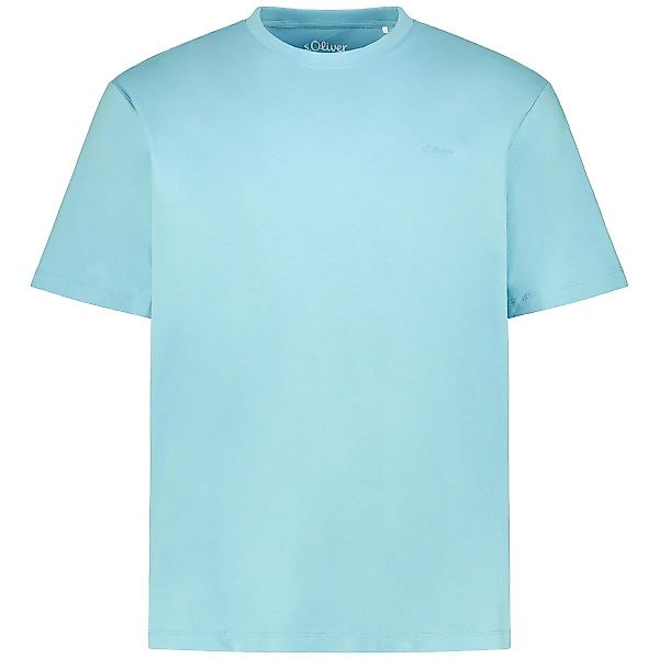 s.Oliver T-Shirt aus Baumwolle Farbe türkis Größe: 3XL günstig online kaufen