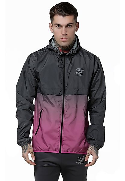 SikSilk Jacke Herren FADE WINDRUNNER SS-14699 Grey Pink günstig online kaufen