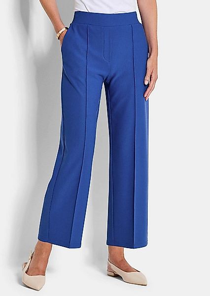 GOLDNER Stoffhose Kurzgröße: Elegante Stoffhose mit Biesen Schlupfhose mit günstig online kaufen