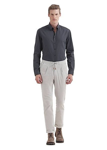 RAMSEY Chinohose Gewebte Jogging-Fit-Hose aus legerer Baumwollmischung günstig online kaufen