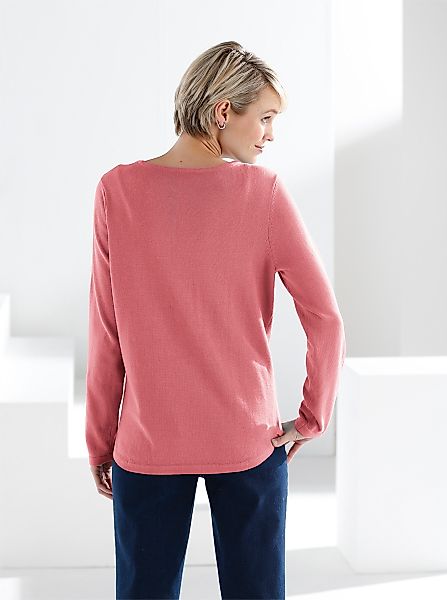 Sieh an! Strickpullover Baumwollpullover günstig online kaufen