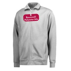 Clinotest Sweatjacke ohne Kapuze Unisex - günstig online kaufen