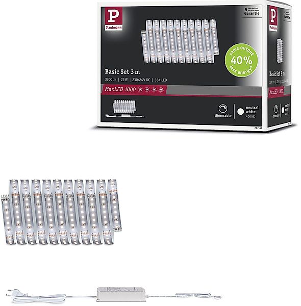 Paulmann LED-Streifen MaxLED 1000 LED Strip günstig online kaufen