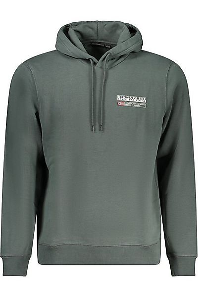 Napapijri Sweatshirt Herren Langarm-Hoodie in Grün: Komfortabler Style günstig online kaufen