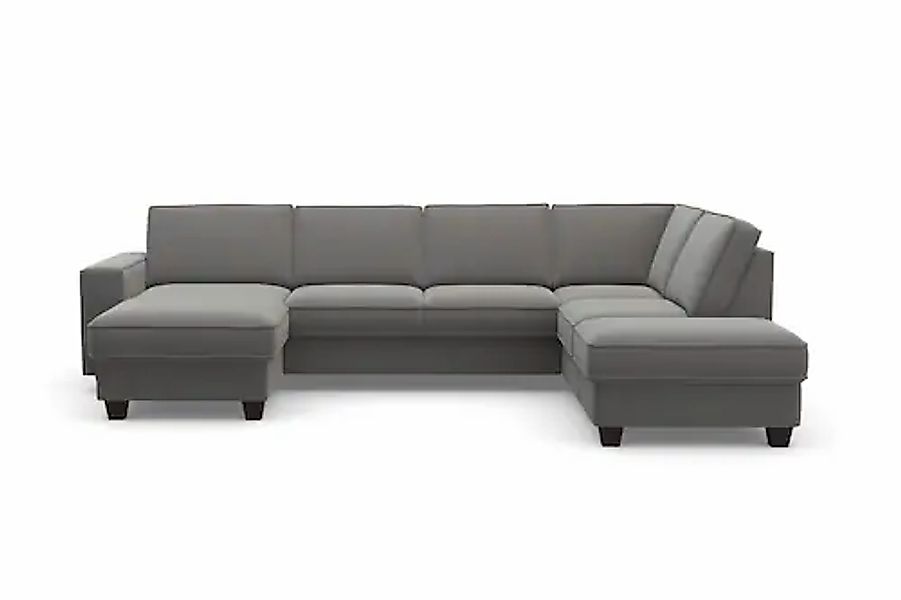 Home affaire Wohnlandschaft »County U-Form« wahlweise Ottomane links oder r günstig online kaufen