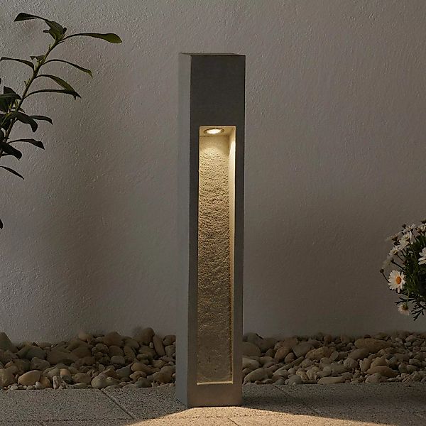 SLV Arrock Stone LED-Wegeleuchte aus Naturstein günstig online kaufen