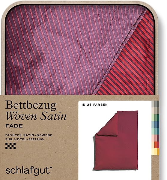 Schlafgut Bettbezug Woven Satin Fade mit günstig online kaufen